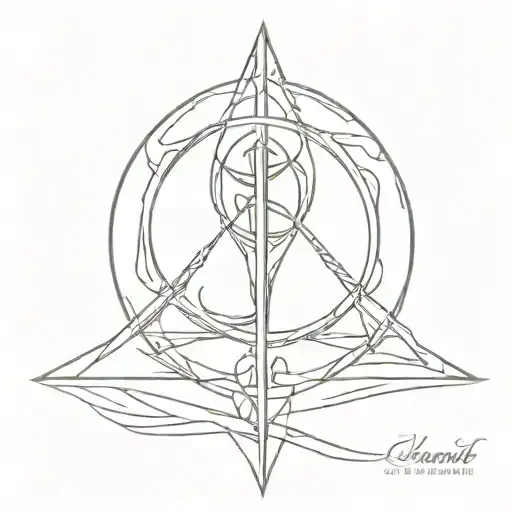 blood of the covenant is thicker than water tattoo design idea