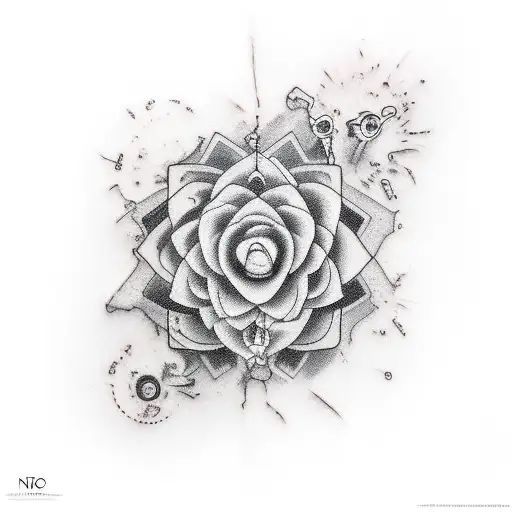 addiction recovery reborn tattoo design idea