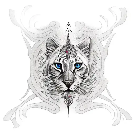 addiction recovery animal reborn  tattoo design idea