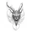 trust no one tattoo design idea