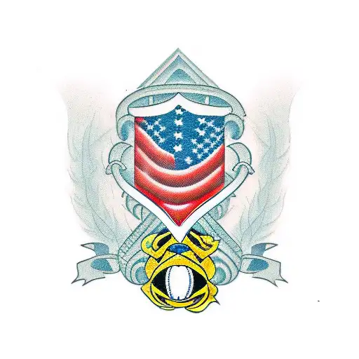 Fort Wayne rugby tattoo design idea