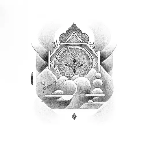 santo daime tattoo design idea