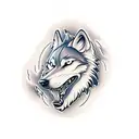 Wolf Fenrir tattoo design idea