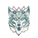 Wolf Fenrir tattoo design idea