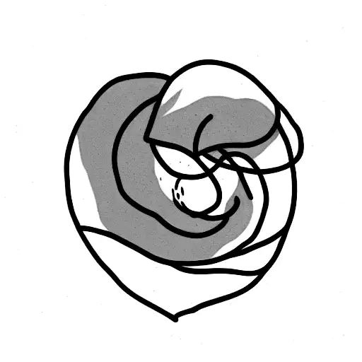 thick girl with pink hair who flyes tattoo design idea