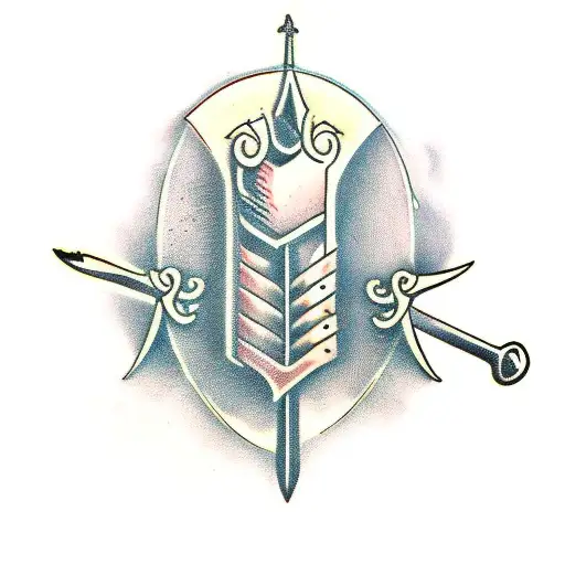 Sword tattoo design idea