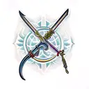 Sword tattoo design idea