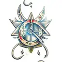 Sword tattoo design idea