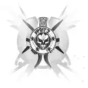  special forces band of brothers tattoo design idea