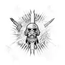  special forces band of brothers tattoo design idea