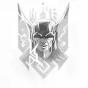 thor tattoo design idea