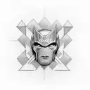 thor tattoo design idea