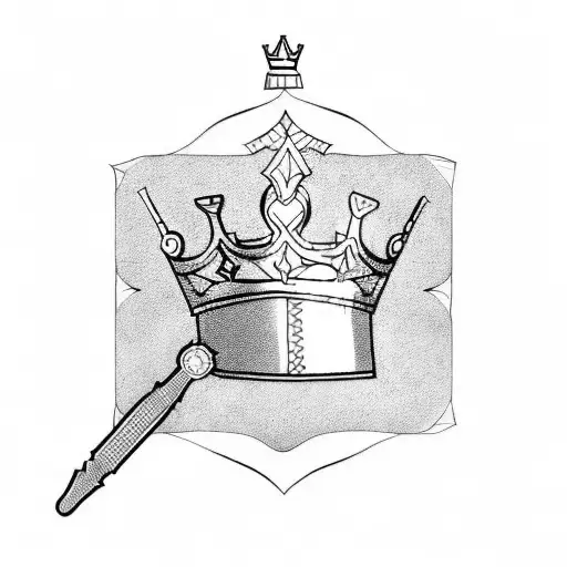 King's Crown tattoo design idea