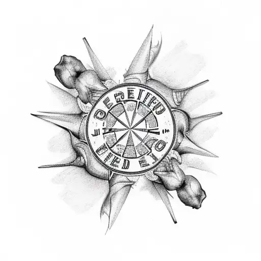 red hot chilli peppers logo tattoo design idea