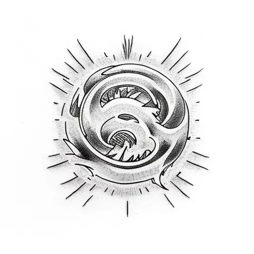dragon ball z tattoo design idea
