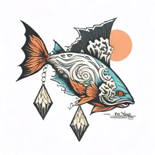 iceberg tattoo design idea