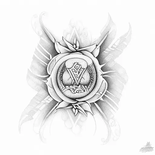 Gardenia's, Māori and Tongan design for love, paintbrushes tattoo design idea