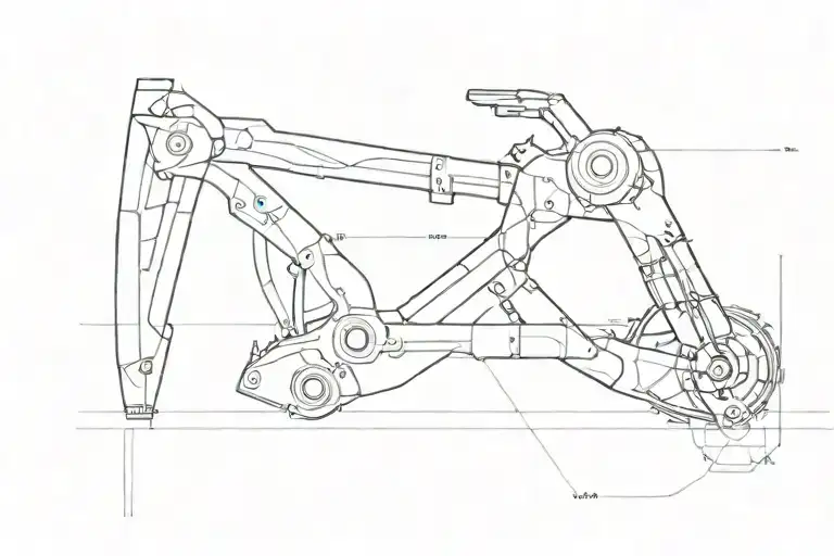 Caliper tattoo design idea