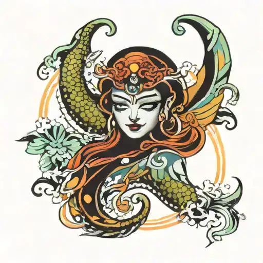 tantra tattoo design idea