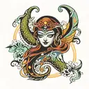 tantra tattoo design idea