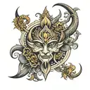 tantra tattoo design idea