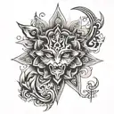 tantra tattoo design idea