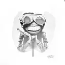 Jamie Hewlett Gorillaz band tattoo design idea