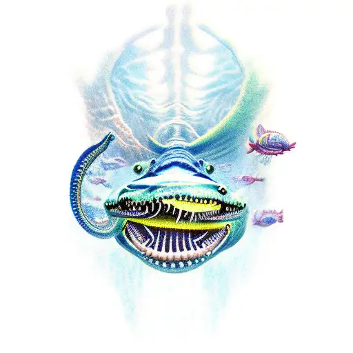 leviathan tattoo design idea