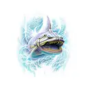 leviathan tattoo design idea