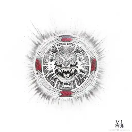 VII • IV • MCMLXXXVI with fireworks  tattoo design idea