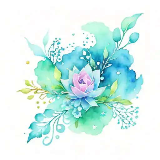 sprinkle, miscarriage pregnancy loss tattoo design idea