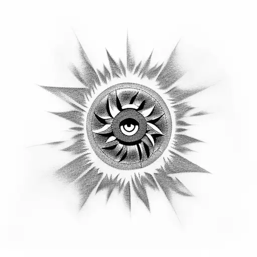 Kakashi and Obito sharingan tattoo design idea