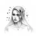 mental health, knife, marvel, September, woman, bisexual  tattoo design idea