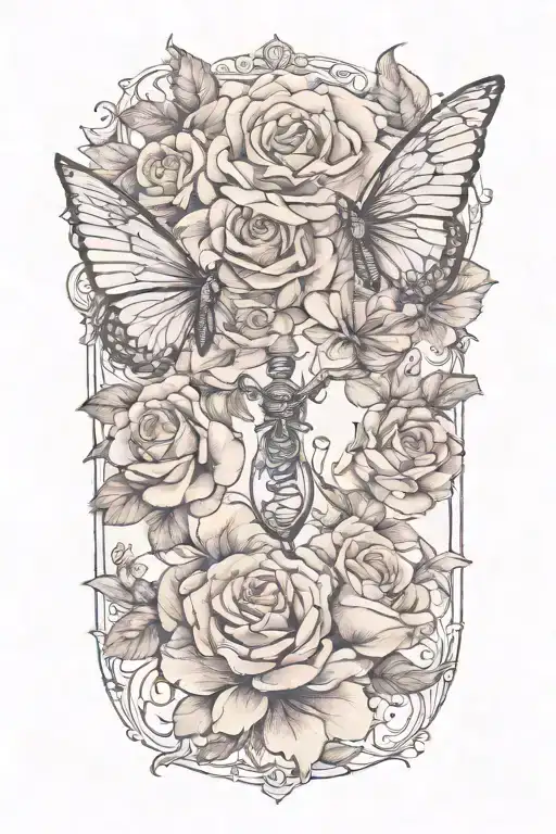 suicide awareness tattoo design idea