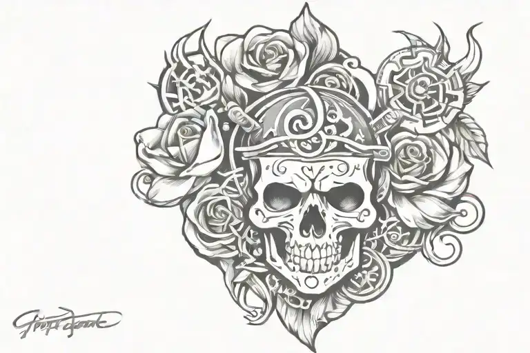 gang tattoo tattoo design idea
