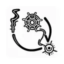 tig torch tattoo design idea