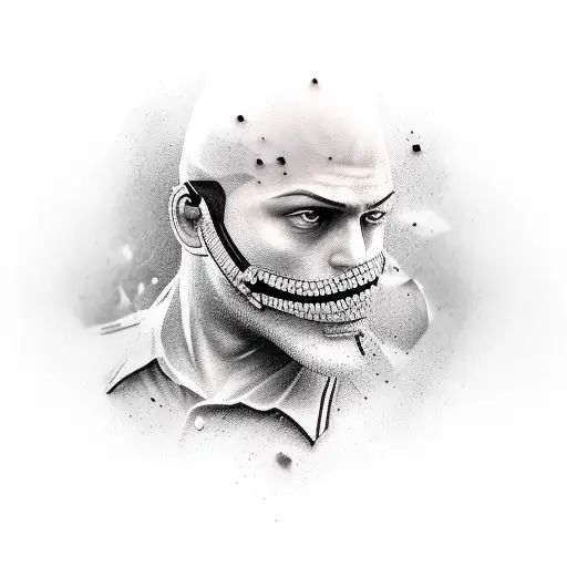 Counter Strike Detalied Characters tattoo design idea