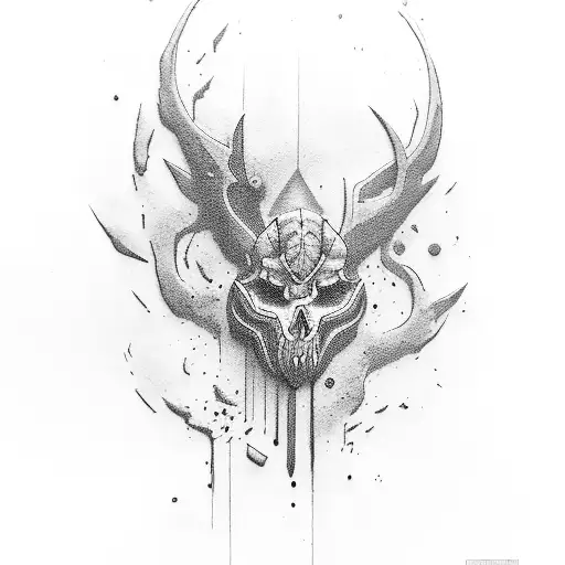 Counter Strike Detalied Characters tattoo design idea