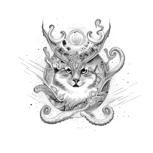 ampulheta com mar dentro tattoo design idea