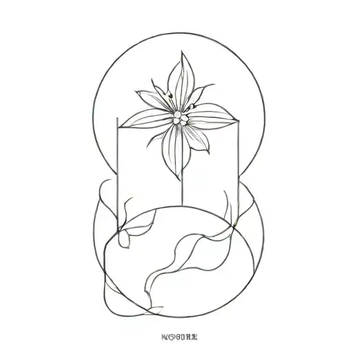 KOMOREBI tattoo design idea