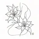 KOMOREBI tattoo design idea