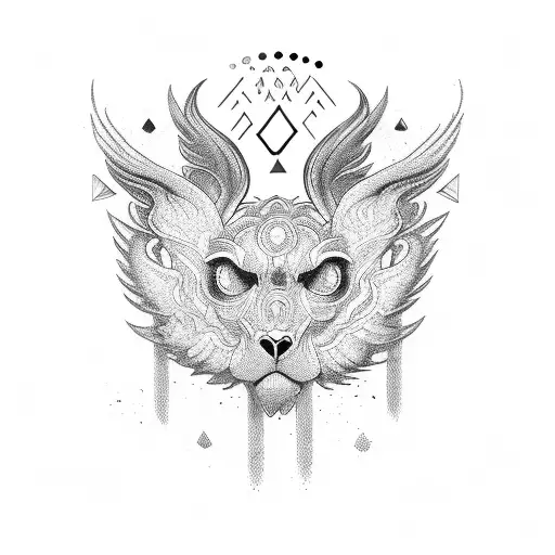 rainbow with March 17th 2019 tattoo design idea