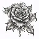 soft to be strong heart tattoo tattoo design idea