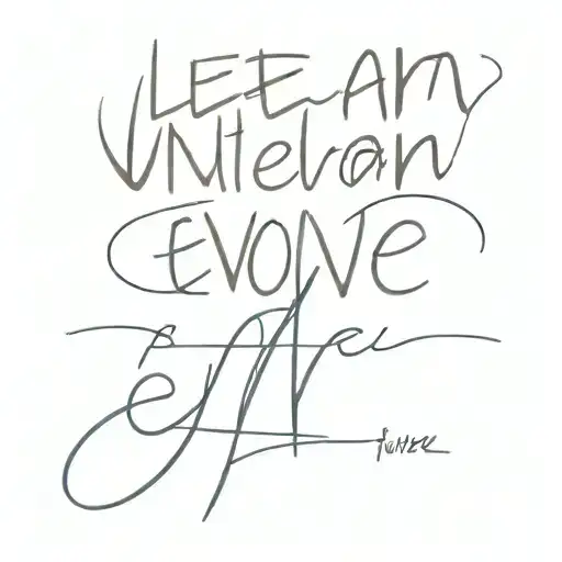 Learn unlearn evolve in words   tattoo design idea