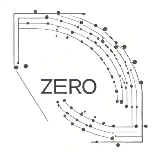 A minimalist tattoo design incorporating morse code that spells out 'zero fucks given' to symbolize the client's attitude towards life tattoo design idea