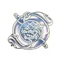 chain  tattoo design idea