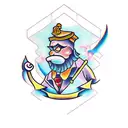 Lofty, Ambitions, Nearly, Endeavored tattoo design idea