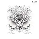 lust  tattoo design idea