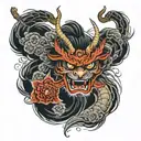 ronin tattoo design idea