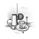 Incorporate elements of music, coffee, and books into a tattoo design tattoo design idea
